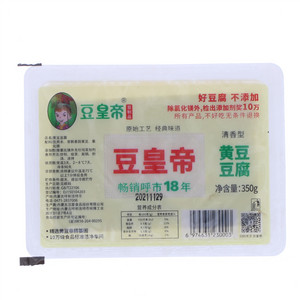 豆皇帝清香型黄豆豆腐
