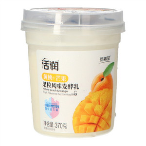 活润黄桃+芒果果粒风味发酵乳