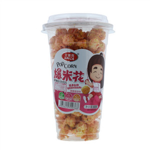 艾美克爆米花草莓香甜味AMICA POPCORN 60克