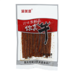 渝美源你真牛香辣棒（调味面制品）