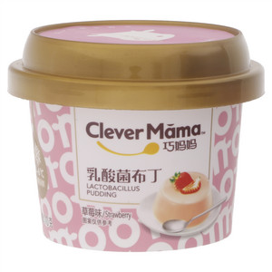 巧妈妈草莓味乳酸菌布丁