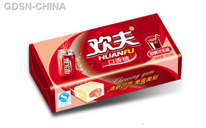 欢夫劲爽可乐味夹心口香糖