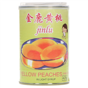 金鹿黄桃罐头