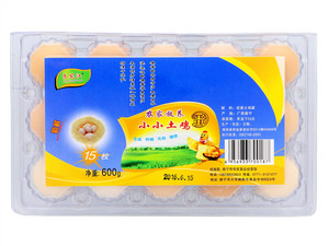 良凤江农家放养小小土鸡蛋15枚（600g）