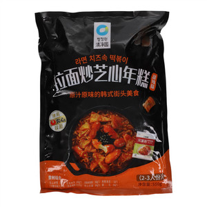 清净园甜辣味拉面炒芝心年糕