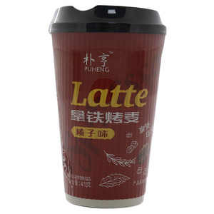 朴亨榛子味拿铁烤麦