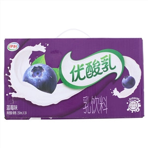 优酸乳乳饮料——蓝莓味