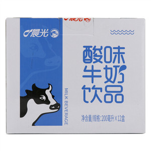 酸味牛奶饮品