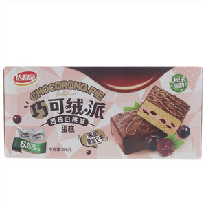 达利园巧可绒.派西柚白桃味蛋糕