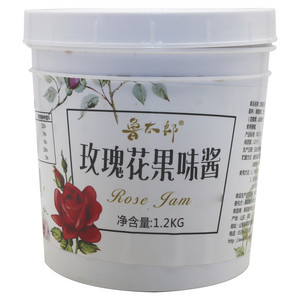 鲁太郎玫瑰花果味酱