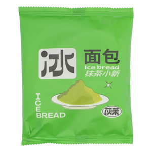 抹茶小新冰面包