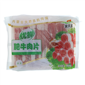 蒙昇源/优鲜肥牛肉片