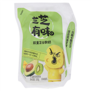 花花牛牛油果猕猴桃味风味酸乳