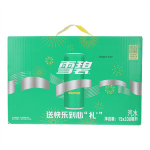 雪碧清爽柠檬味汽水