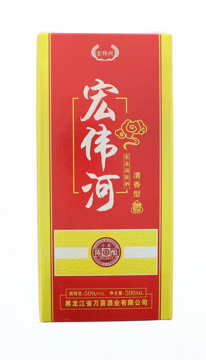 宏伟河白酒50° 500ml