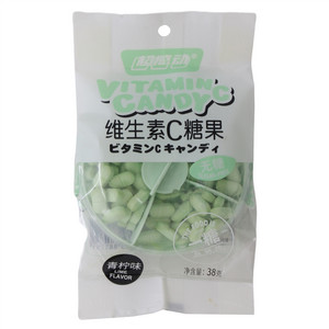 超感动无糖维生素C糖果(青柠味)