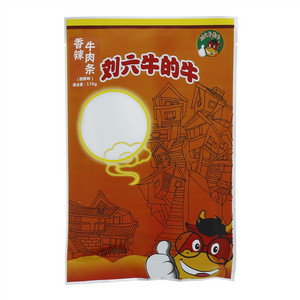 刘六牛的牛香辣牛肉条（微辣味）