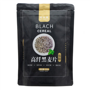 时小福高纤黑麦片