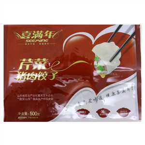 喜满年芹菜猪肉饺子