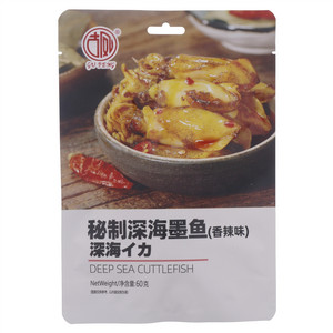 古凤香辣味秘制深海墨鱼