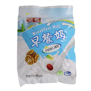 正格牛奶杏仁高钙早餐奶