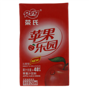 荣氏苹果乐园沁甜型苹果汁饮料