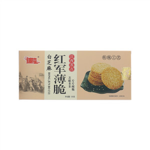 辉隆白芝麻红军薄脆