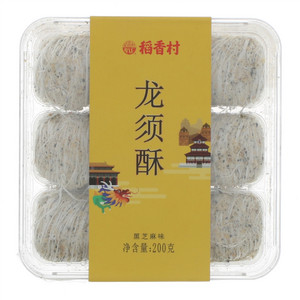 稻香村黑芝麻味龙须酥