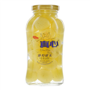 真心葡萄罐头
