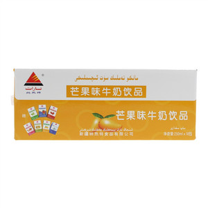 纳热特芒果味牛奶饮品