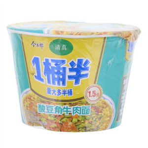 今麦郎酸豆角牛肉面