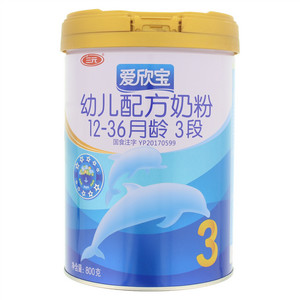 爱诺星（曾用名：爱欣宝）幼儿配方奶粉12-36月龄3段