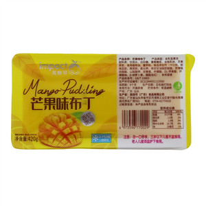 英焙可芒果味布丁