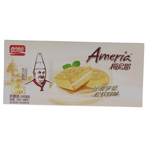 盼盼梅尼耶奶香味涂层蛋糕