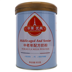 卡莱优典中老年配方奶粉