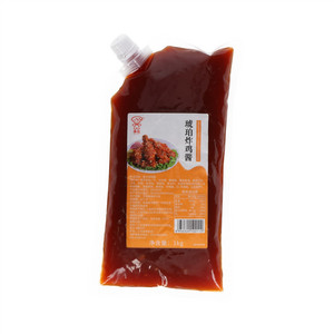 休比琥珀炸鸡酱