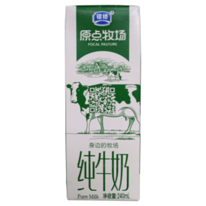 银桥原点牧场纯牛奶