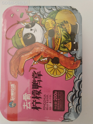 玩家吃货柠檬味无骨鸭掌