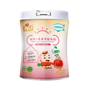 力兒胡萝卜苹果有机米粉