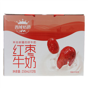 西域奶爵红枣牛奶