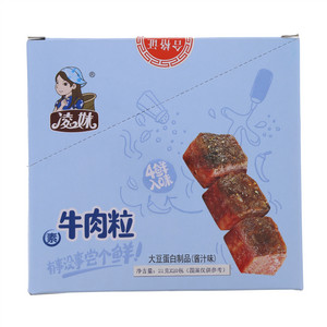 凌妹素牛肉粒酱汁味