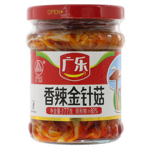 177g广乐香辣金针菇