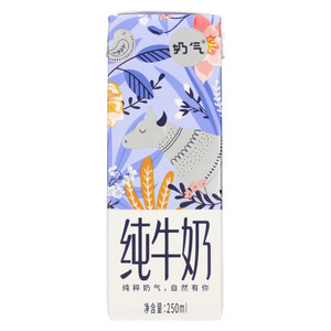 华山牧奶气纯牛奶