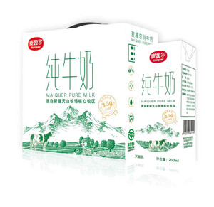 纯牛奶200ml