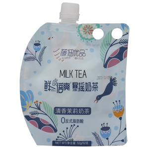 藤佃优品鲜倍爽暴摇奶茶清香茉莉奶茶