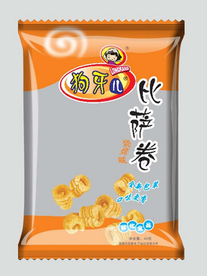 狗牙儿烧烤味比萨卷