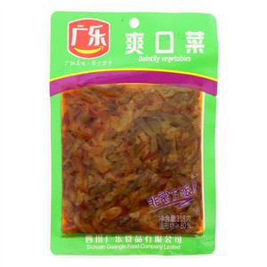 100克爽口菜