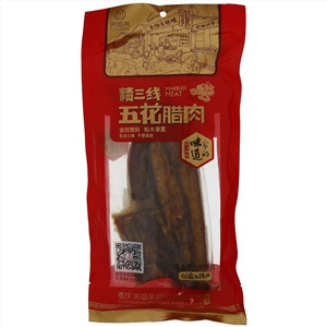 美缀美城口五花腊肉400g
