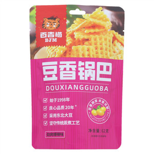 百吉猫劲爽爆辣味豆香锅巴