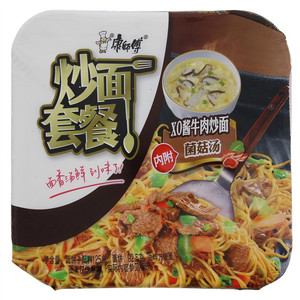 康師傅炒面套餐XO酱牛肉炒面